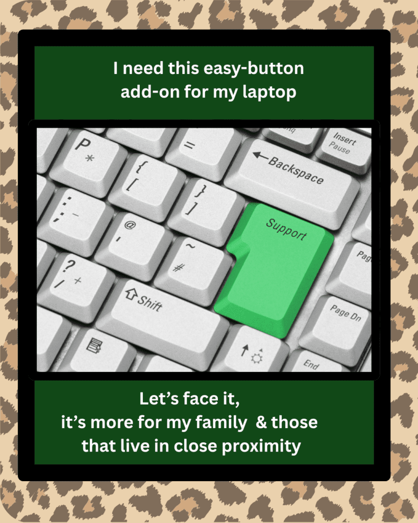 Image zoomed in of a keyboard with a new key labeled "Support"